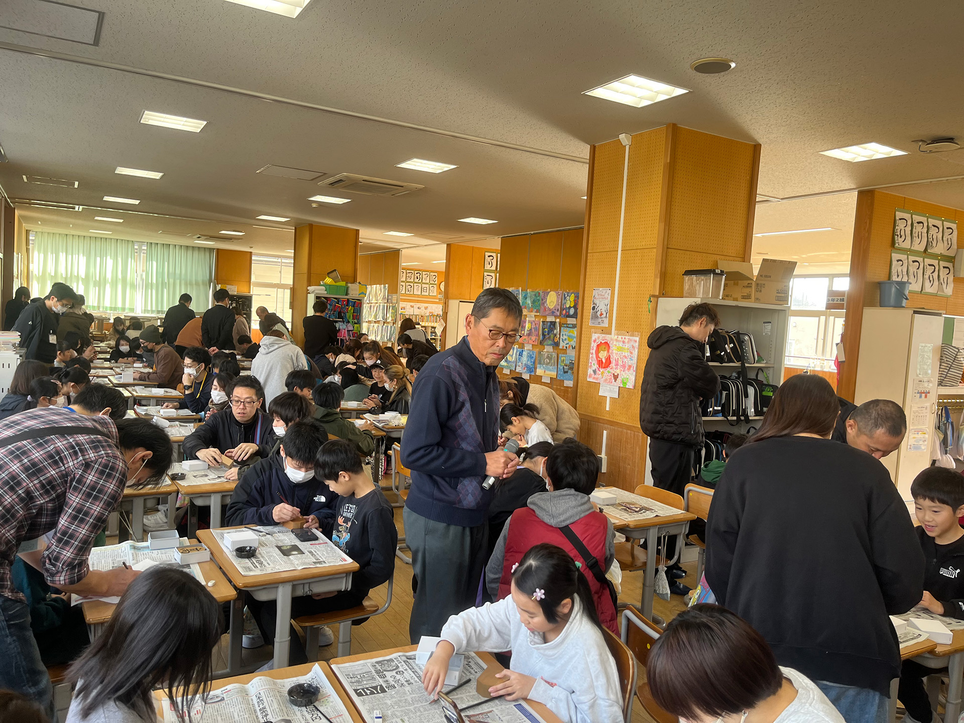 教育機関との交流の様子